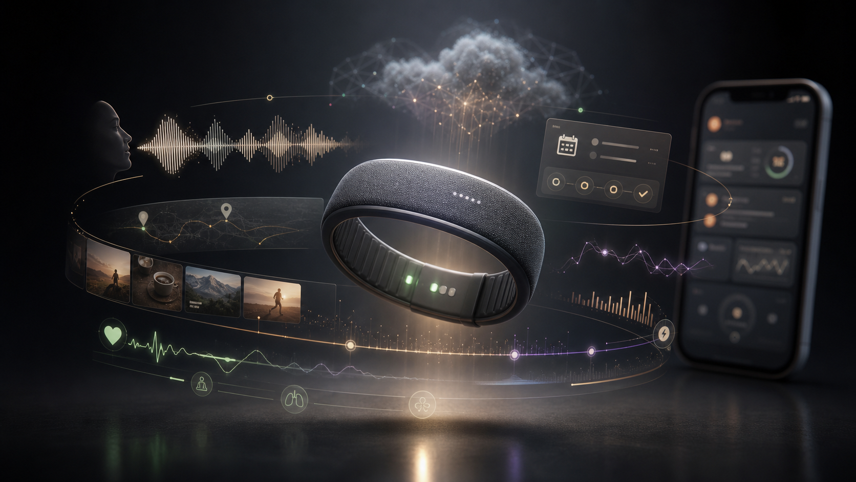 Cloud intelligence system around the wrist device
